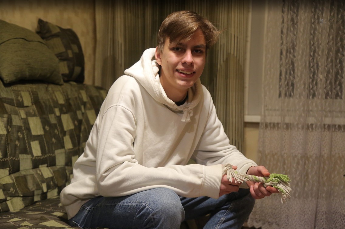 Студент из Богородского помог испуганному псу вернуться к хозяину
