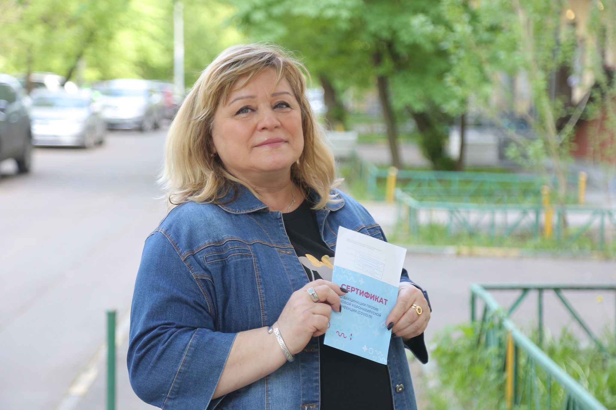 Пенсионерка с Большой Черкизовской поделилась ощущениями после прививки от COVID-19