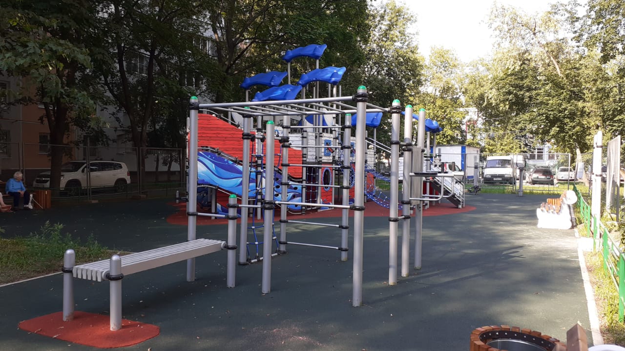 На востоке столицы установили более 160 новых уличных тренажеров