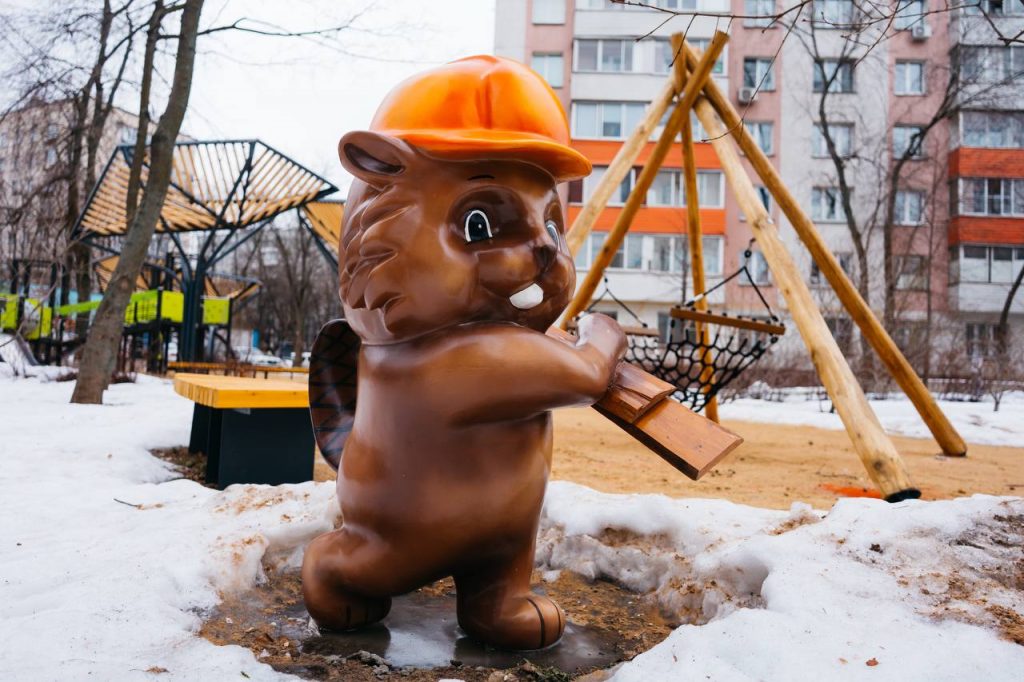 В Сокольниках благоустроили Бобруйский дворик