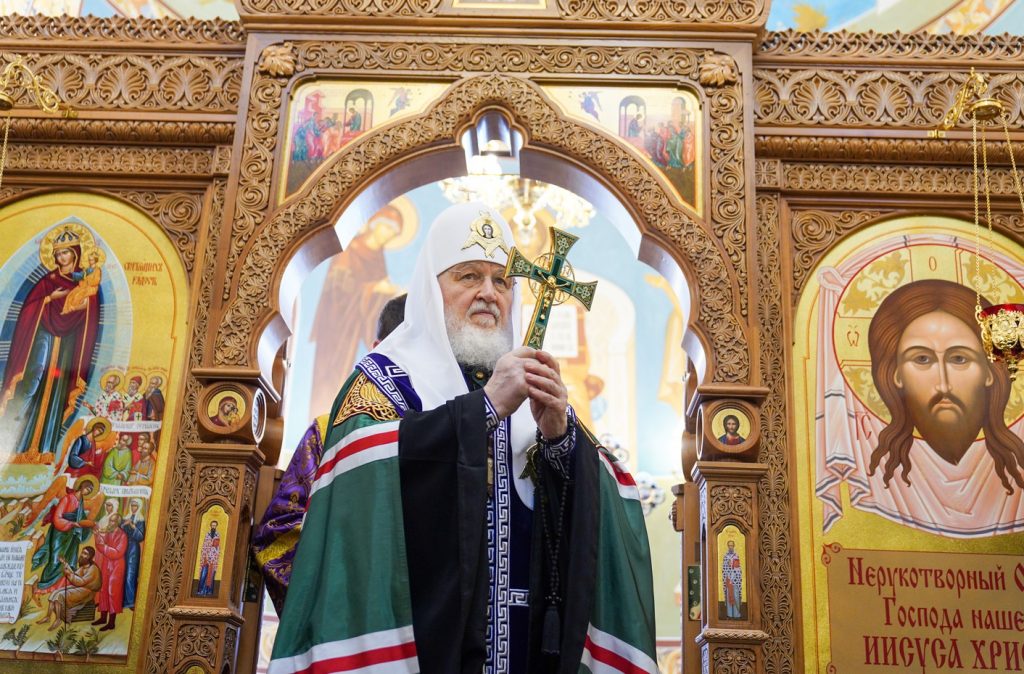 Патриарх Кирилл освятил храм в «Матросской тишине»