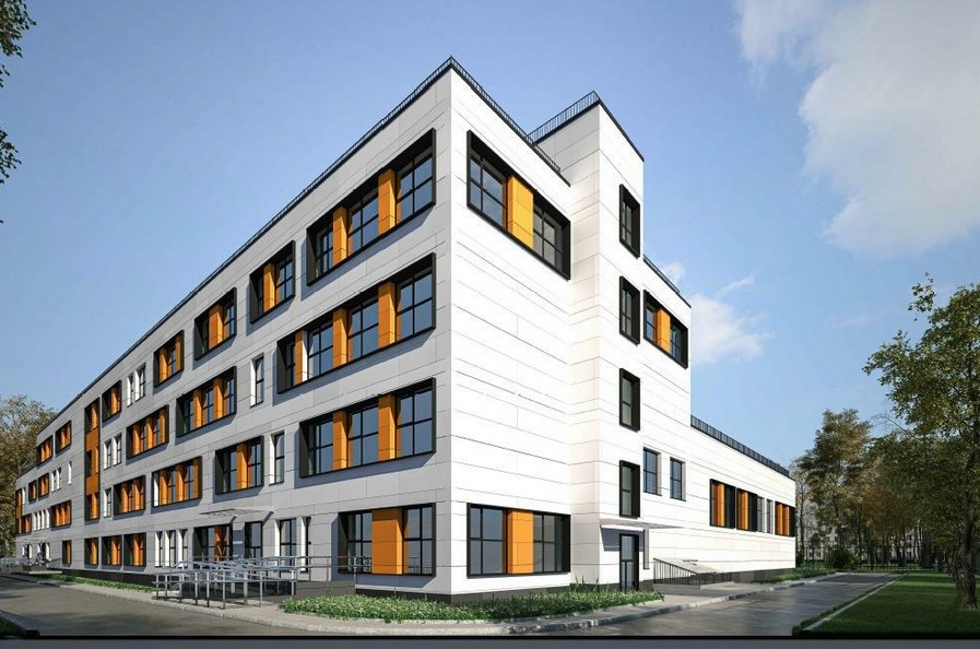 В Преображенском началось строительство четвертого этажа нового учебного здания