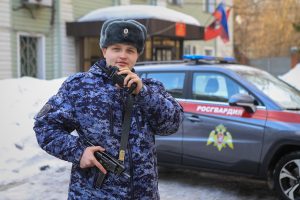 Лучший росгвардеец Москвы дежурит по ВАО