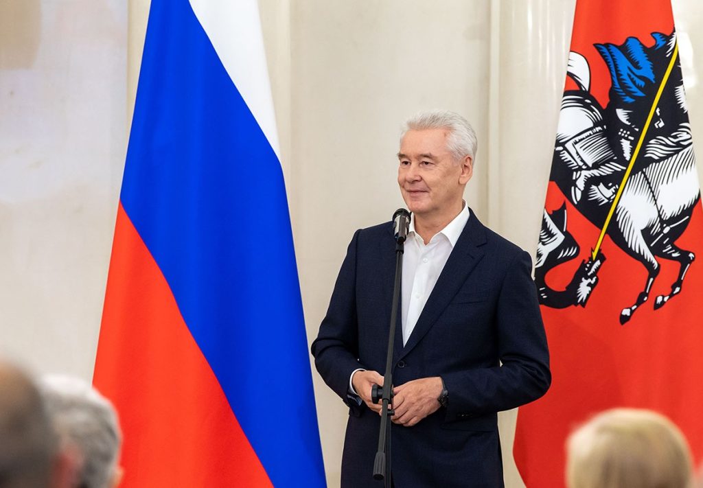 Сергей Собянин поздравил Владимира Путина с вступлением в должность президента РФ