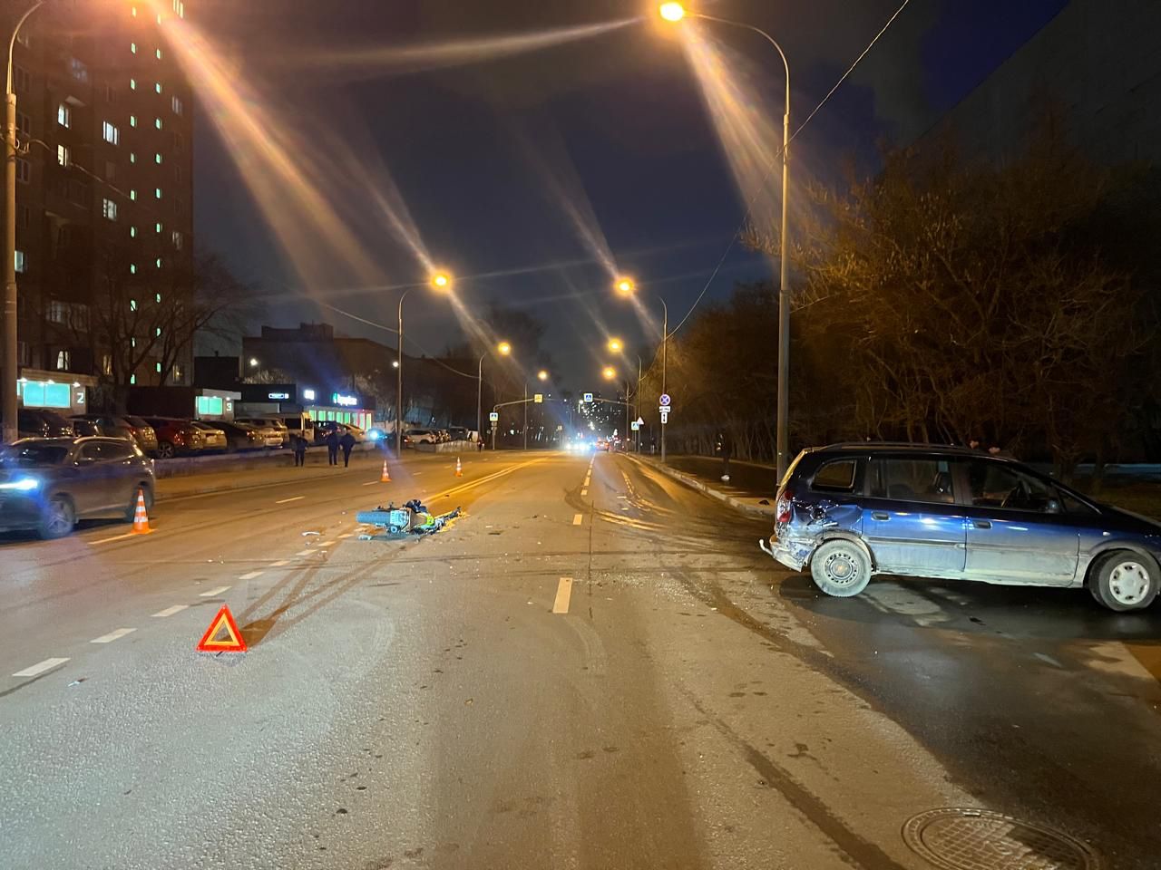 В Метрогородке машина сбила ребёнка, а в Гольянове &#8211; мотоциклиста