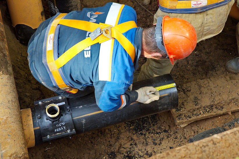 В Сокольниках обновили 2 километра газопровода