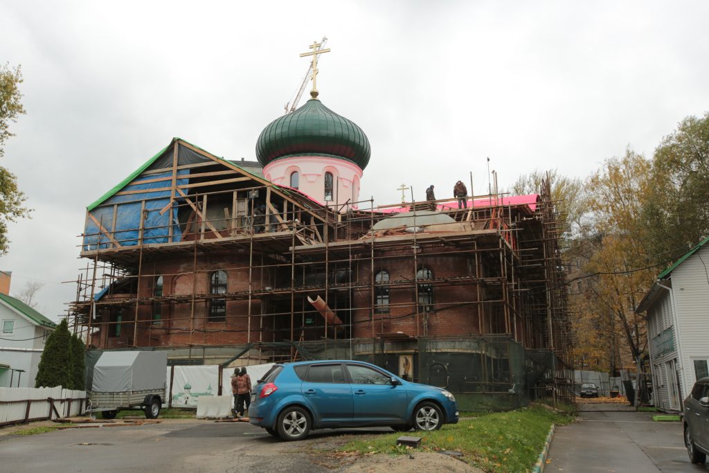 Храм в районе Соколиная Гора планируют достроить в 2026 году