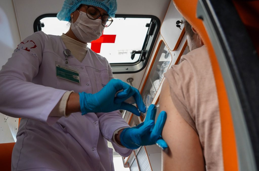 Пункт вакцинации от гриппа у метро “Щёлковская” в ВАО вошёл в топ-3 самых востребованных